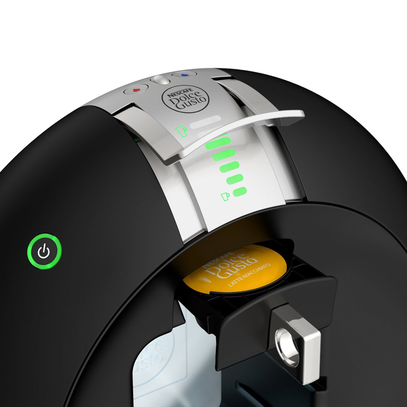 Krups KP 5108 Nescafé Dolce Gusto Circolo Kaffeekapselmaschine schwarz matt