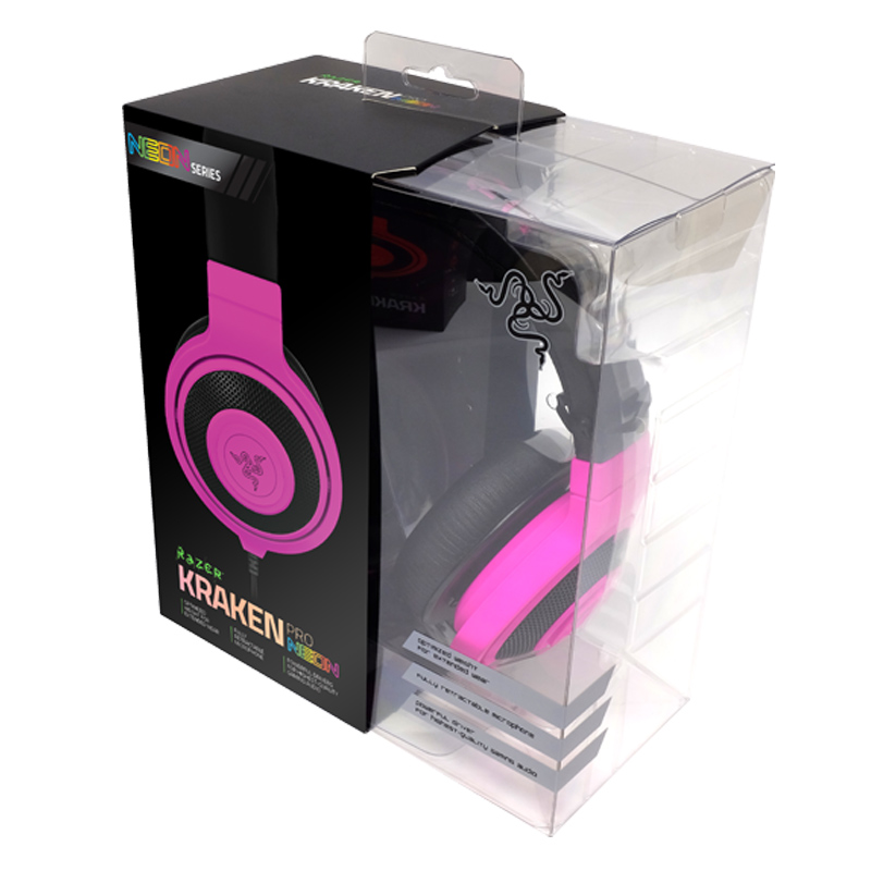 Razer Kraken Pro Neon Gaming Headset purple