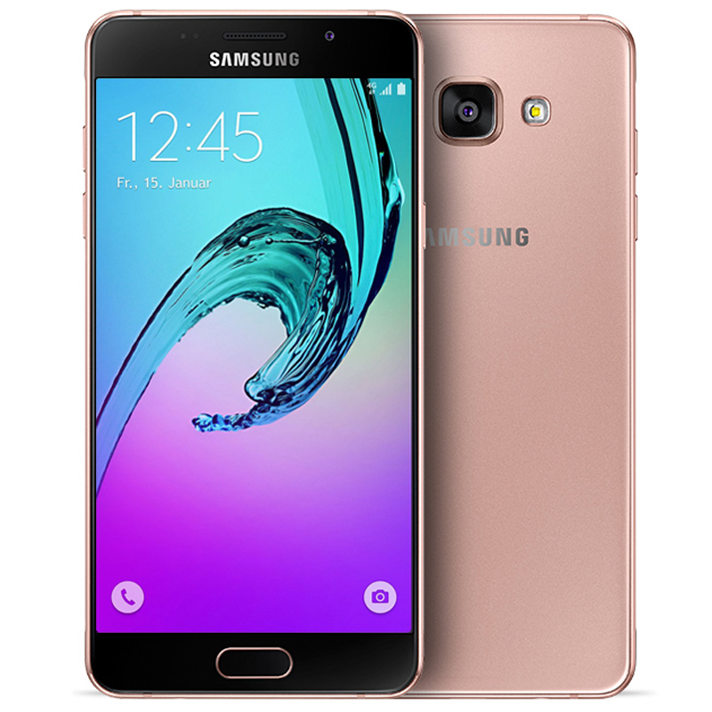 Samsung Galaxy A5 (2016) Handy pink gold Original