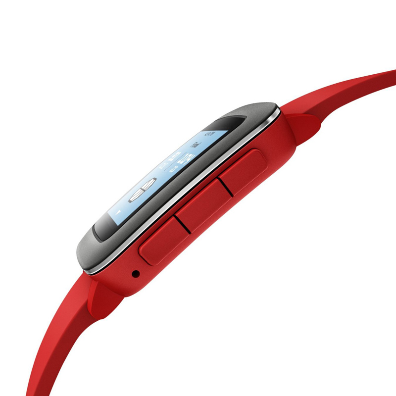 Pebble Time Smartwatch rot