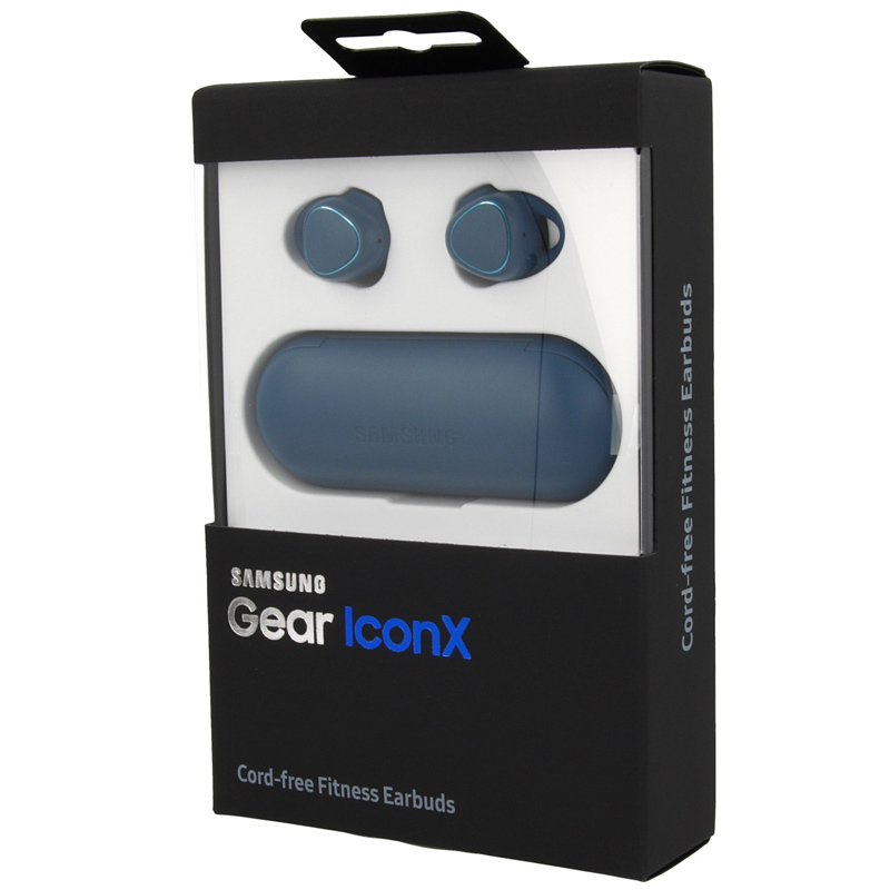 Samsung BT Headset & Fitness-Tracker Gear IconX blau EU-Ware
