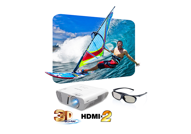 ViewSonic LightStream PJD7828HDL 3200 Lumen 3D DLP-Projektor