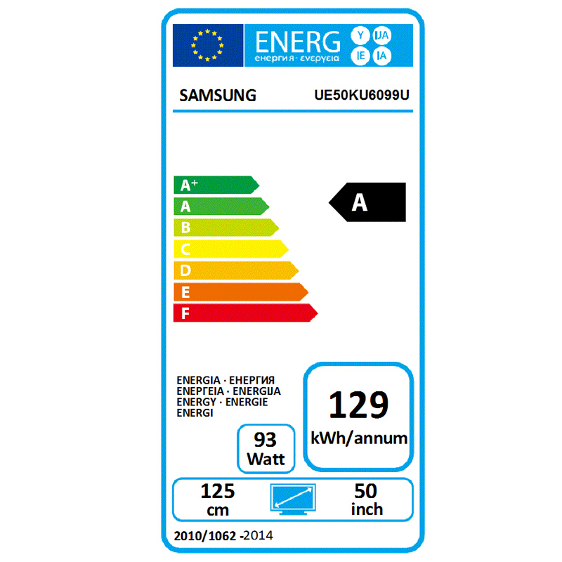 Samsung UE50KU6099UXZG 125cm (50 Zoll) LED-4K-TV