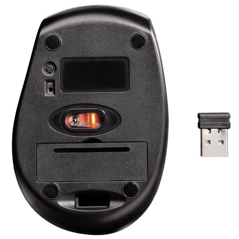 Hama Optische Funkmaus M2150 Schwarz/Silber