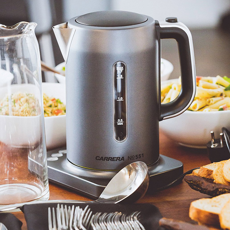 Carrera 551 Wasserkocher mit digitaler Steuerung