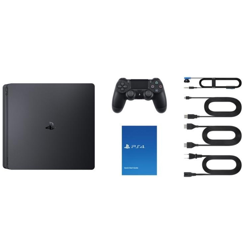 Sony PlayStation 4 Slim Konsole 1TB Schwarz