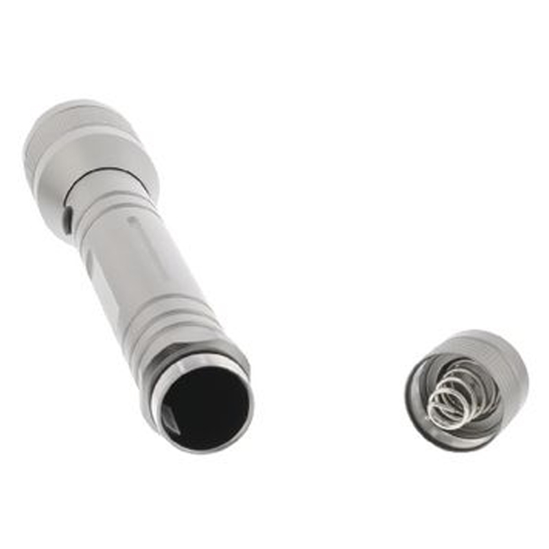 König LED-Taschenlampe 500 lm Silber