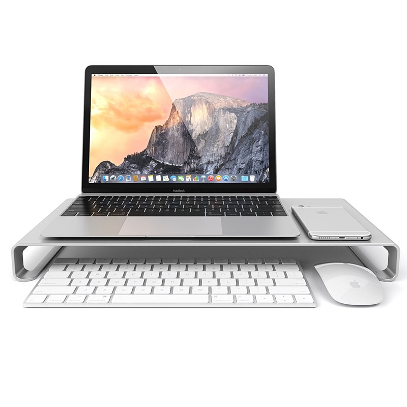 Satechi Slim Aluminum Monitor Stand Silver