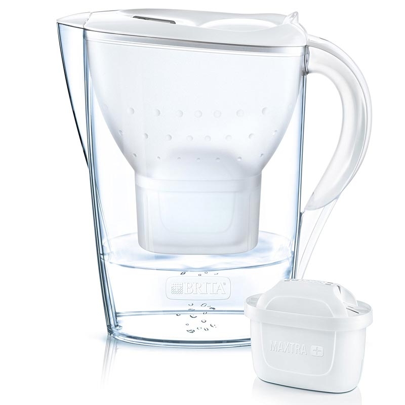 Brita Wasserfilter Marella Jahrespaket inkl. 12 Maxtra+ weiß