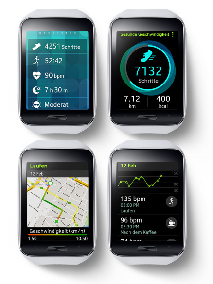 Samsung Galaxy Gear S Smartwatch black