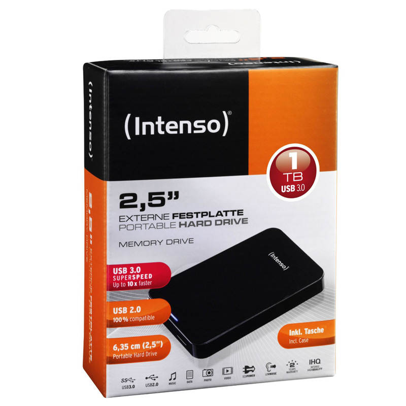 Intenso MEMORY DRIVE 2,5Zoll 1TB externe Festplatte
