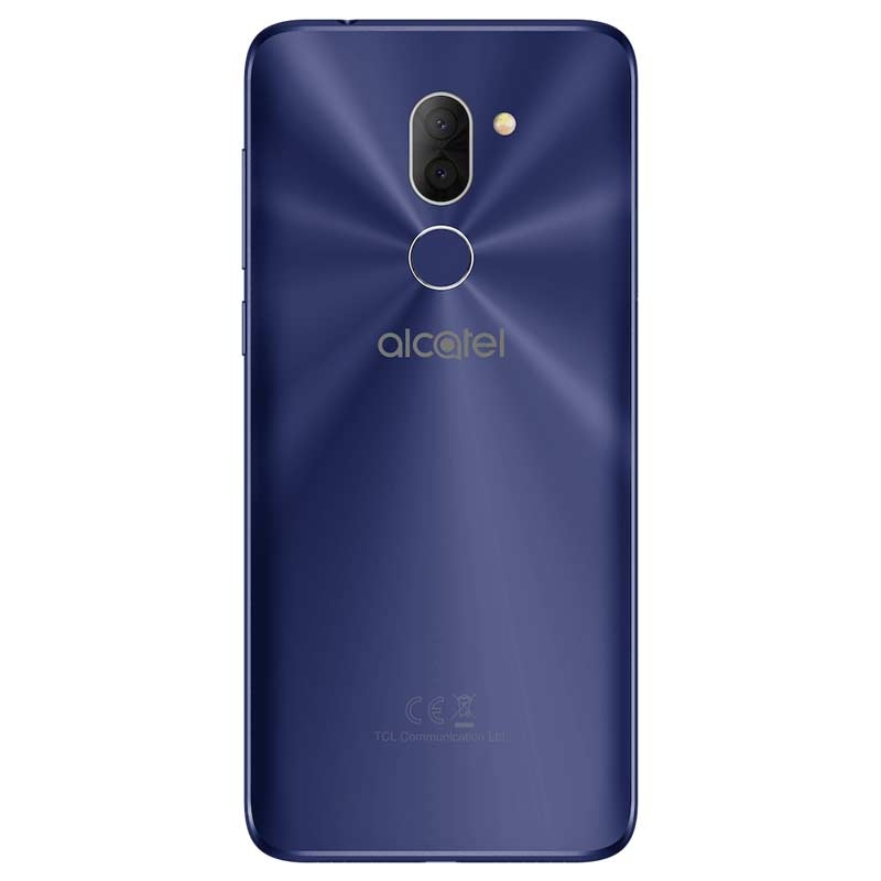 Alcatel 3X 5058I Dual-SIM Smartphone metallic blue