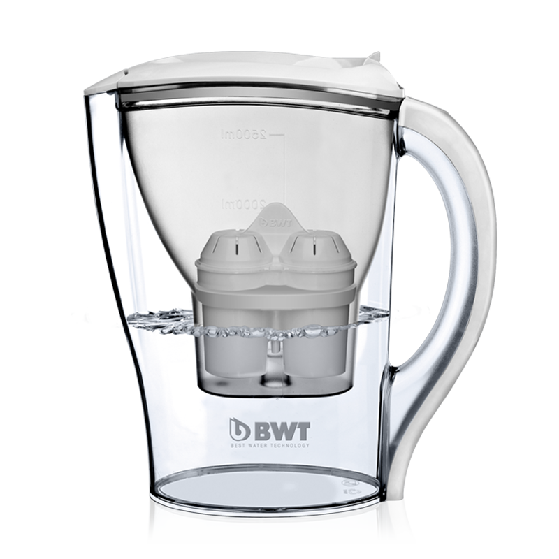 BWT Initium 2,5l Mg2+ Wasserfilter weiß