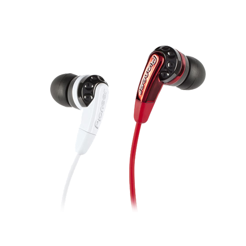 Pioneer SE-CL721-H weiß-rot Kopfhörer