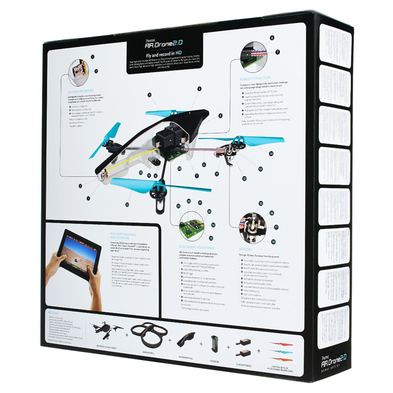 Parrot AR.Drone 2.0 Power Edition Türkis
