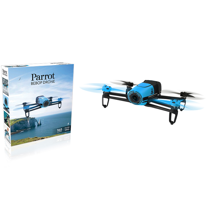 Parrot Bebop Drone Blau Ausstellungsgerät (ohne Akku)