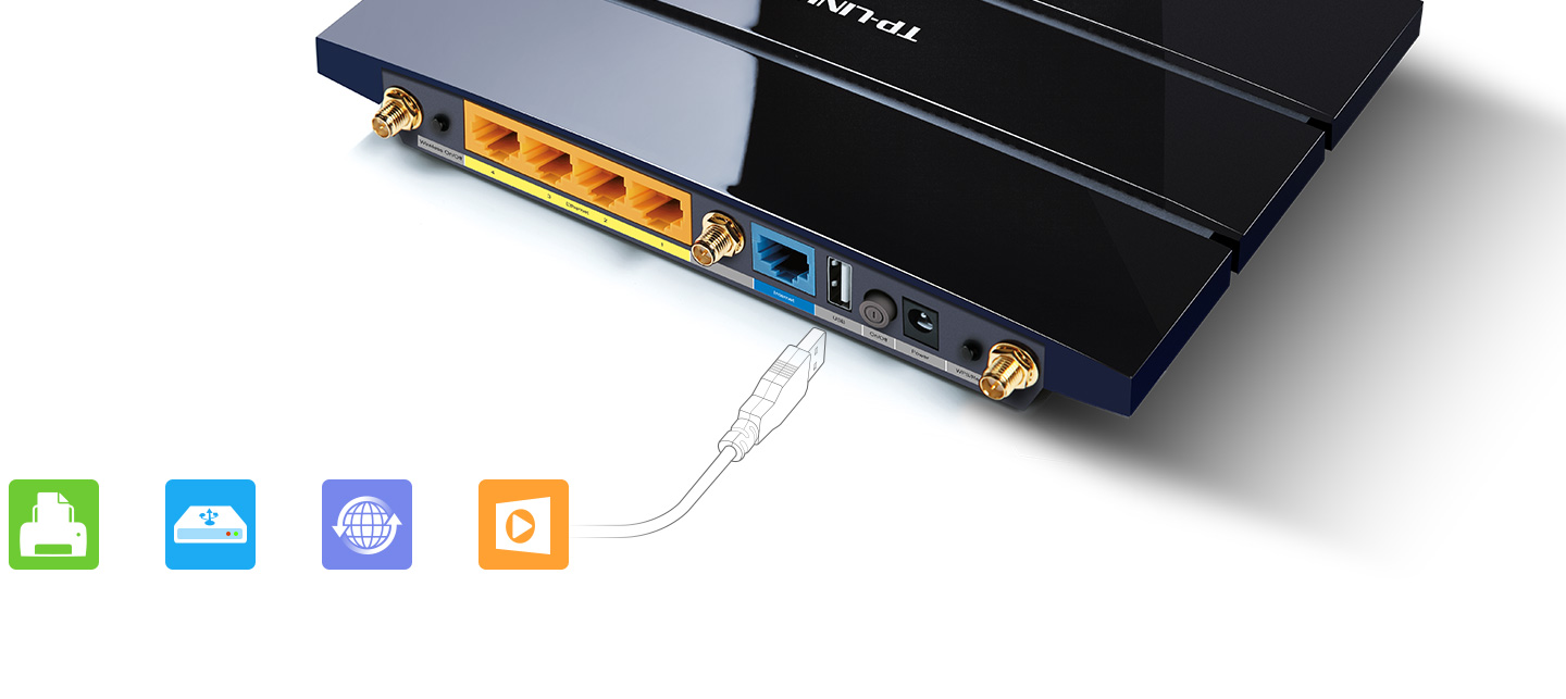 TP-Link TL-WR1043ND WLAN Router 450Mbit/s