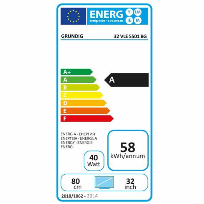Grundig 32VLE5501BG 81cm (32 Zoll) LED-TV