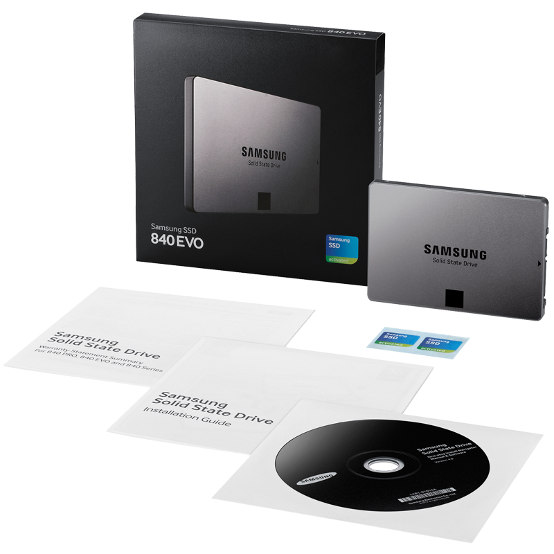 SAMSUNG 840 EVO 500GB SSD-Festplatte intern
