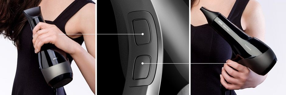 Braun Satin Hair 7 SensoDryer Haartrockner HD 780 mit Thermosensor und Stylingdüse