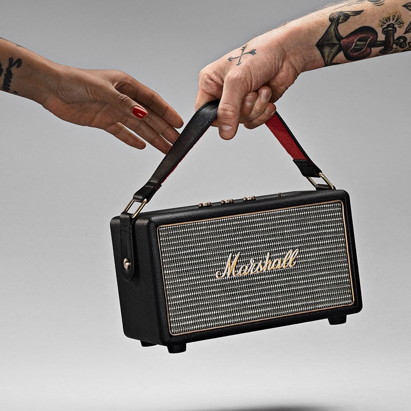 Marshall Kilburn portabler Bluetooth Lautsprecher schwarz (2. Wahl)