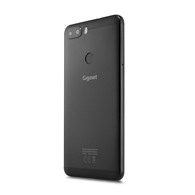 Gigaset GS370 Dual-SIM Smartphone jet black