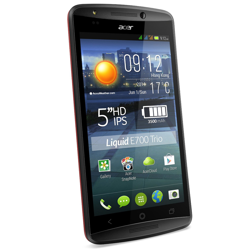 Acer Liquid E700 rot Original Handy