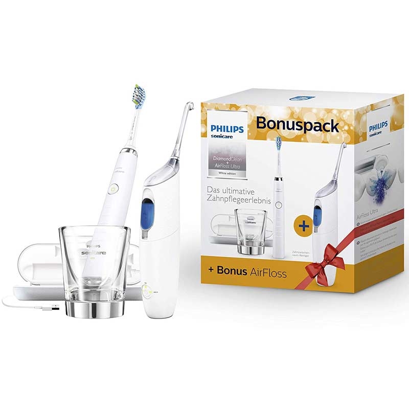 Philips Sonicare HX8492/01 Bonuspack DiamondClean & AirFloss Ultra