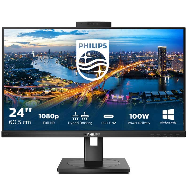 Philips B Line 243B1JH/00 60,5 cm (23.8 Zoll) LED-Monitor