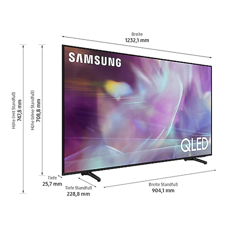 Samsung GQ55Q60AAUXZG 138cm (55 Zoll) 4K-QLED-TV