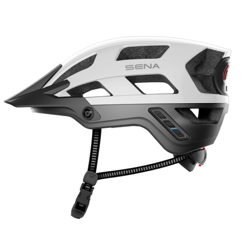 Sena M1 Matte White L smarter Fahrradhelm