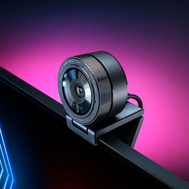 Razer Kiyo Pro USB Streaming Kamera mit Hochleistungslichtsensor und Ständer