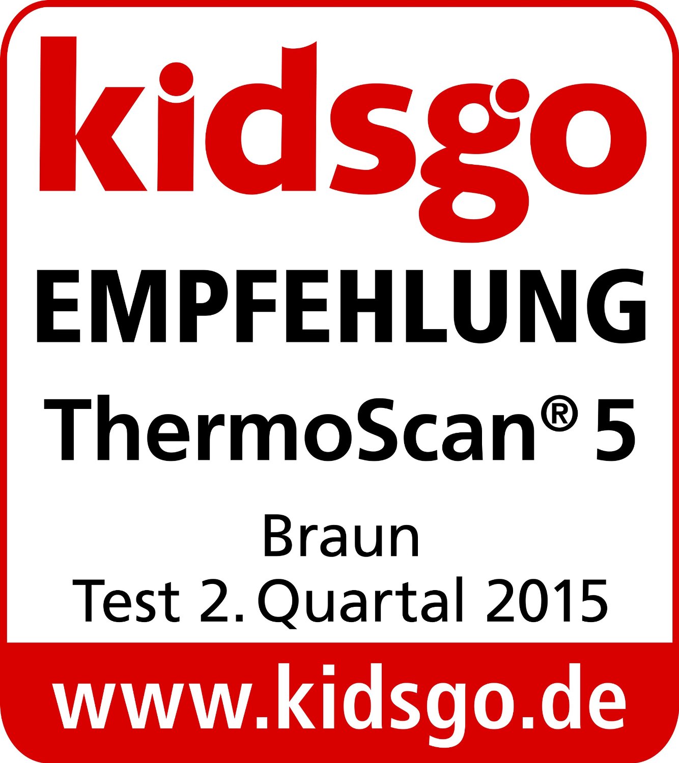 Braun IRT6020 Thermo Scan 5 Infrarot Ohrthermometer