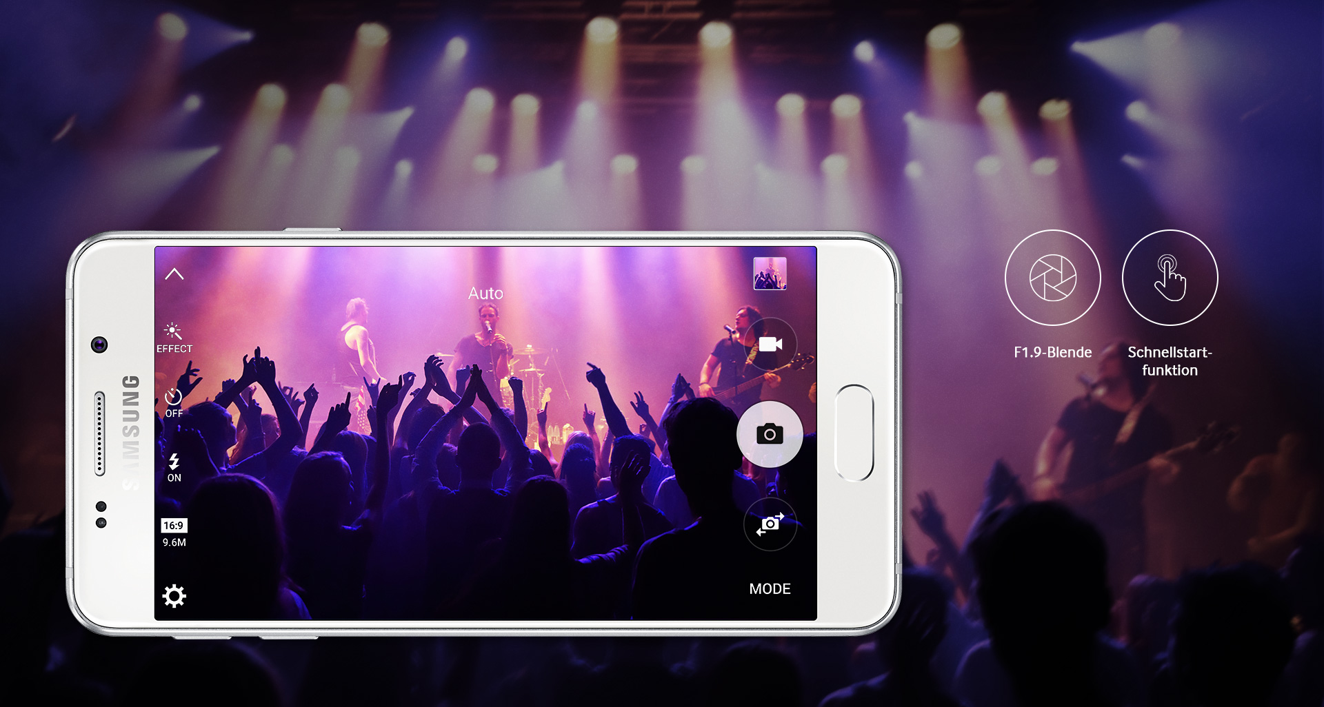 Samsung Galaxy A5 (2016) schwarz Handy Original