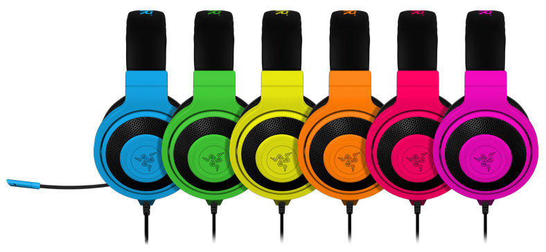 Razer Kraken Pro Neon Gaming Headset grün