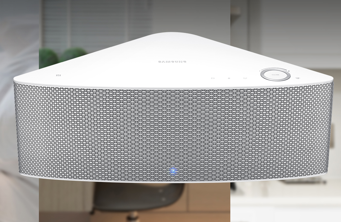 Samsung WAM751/EN Multiroom-Lautsprecher weiß (Premium-Modell)