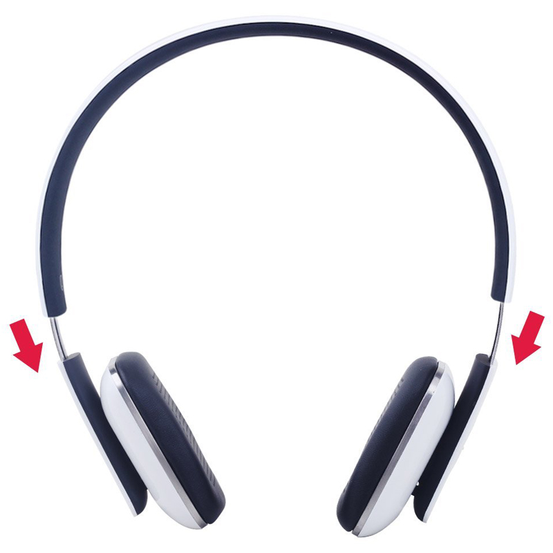 August EP636W Bluetooth v4.0 NFC Kopfhörer weiß