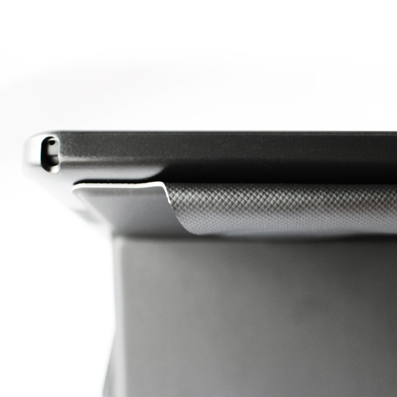 Cat Helix Snap Case Standtasche weiß/schwarz