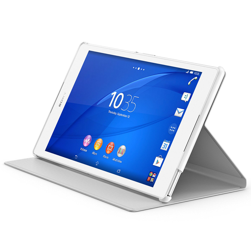 Sony Flip-Tasche SCR28 für Xperia Z3 Tablet Compact weiß