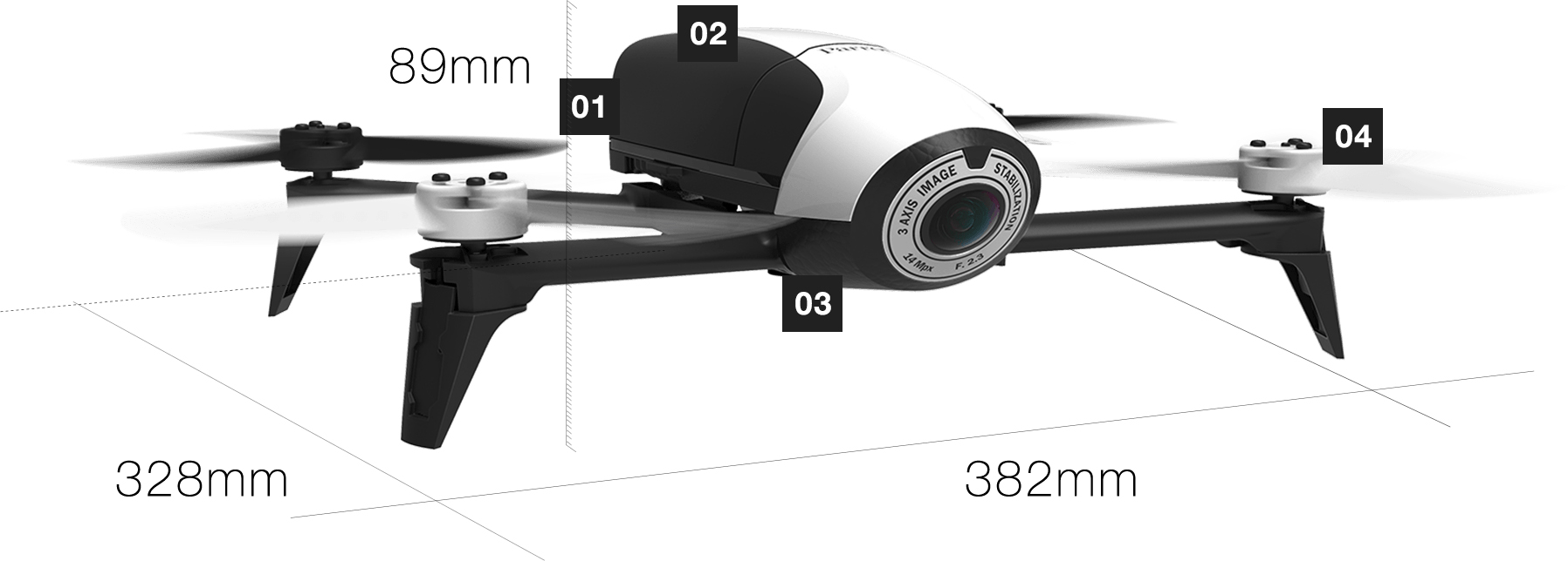 Parrot Bebop 2 Drone Rot