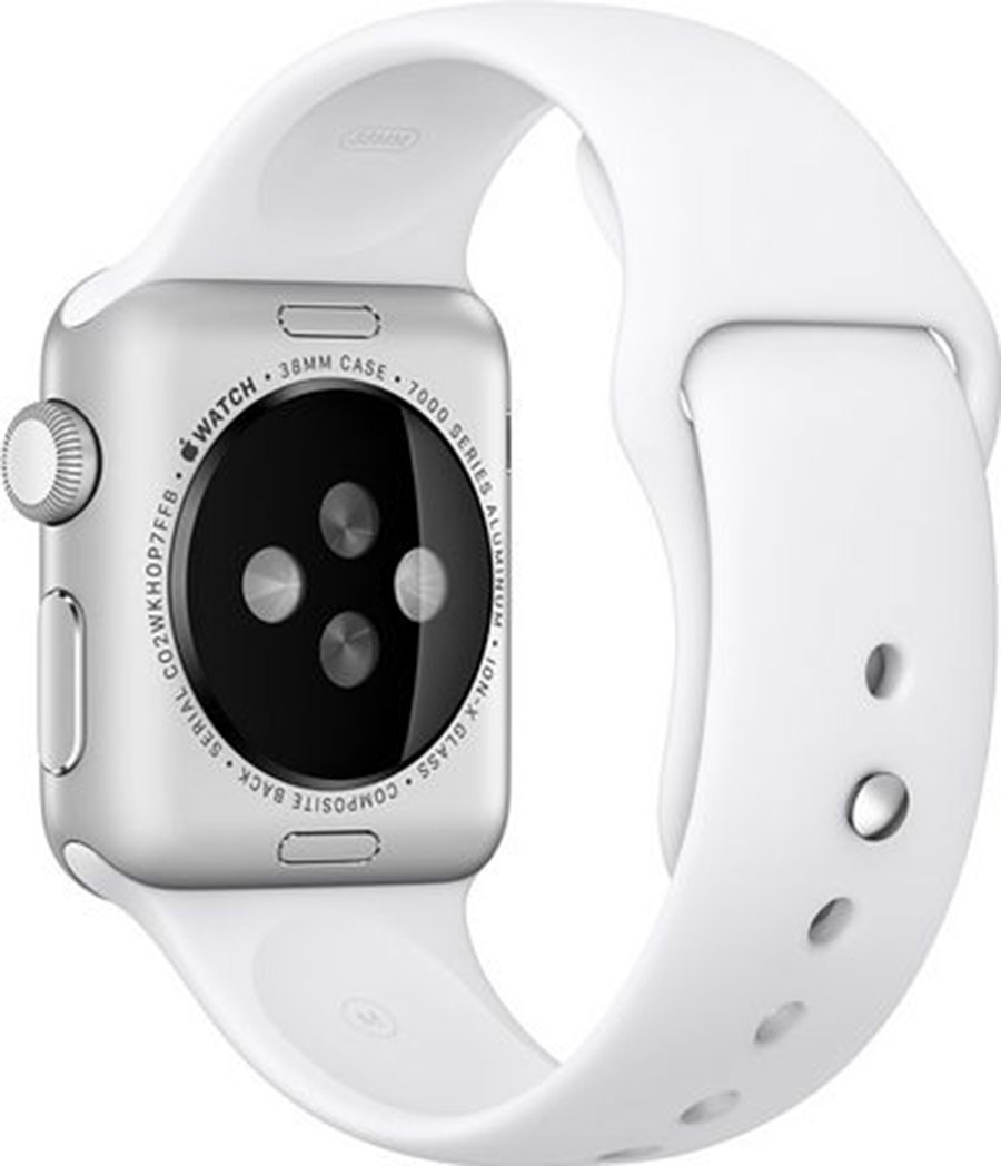Apple Watch Sport 38mm Aluminiumgehäuse silber (OVP beschädigt)
