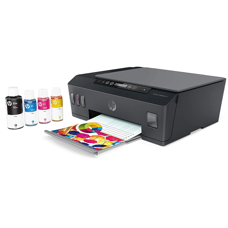 HP Smart Tank Plus 555 All-in-One Tintenstrahl-Multifunktionsdrucker
