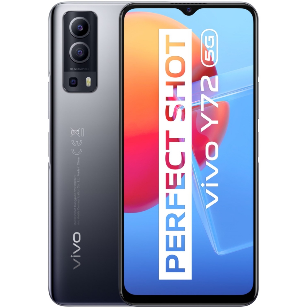 Vivo Y72 5G 128GB Smartphone graphite black