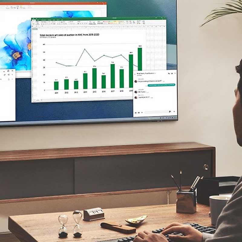 Samsung GQ50Q60BAUXZG 126 cm (50 Zoll) 4K-QLED-TV