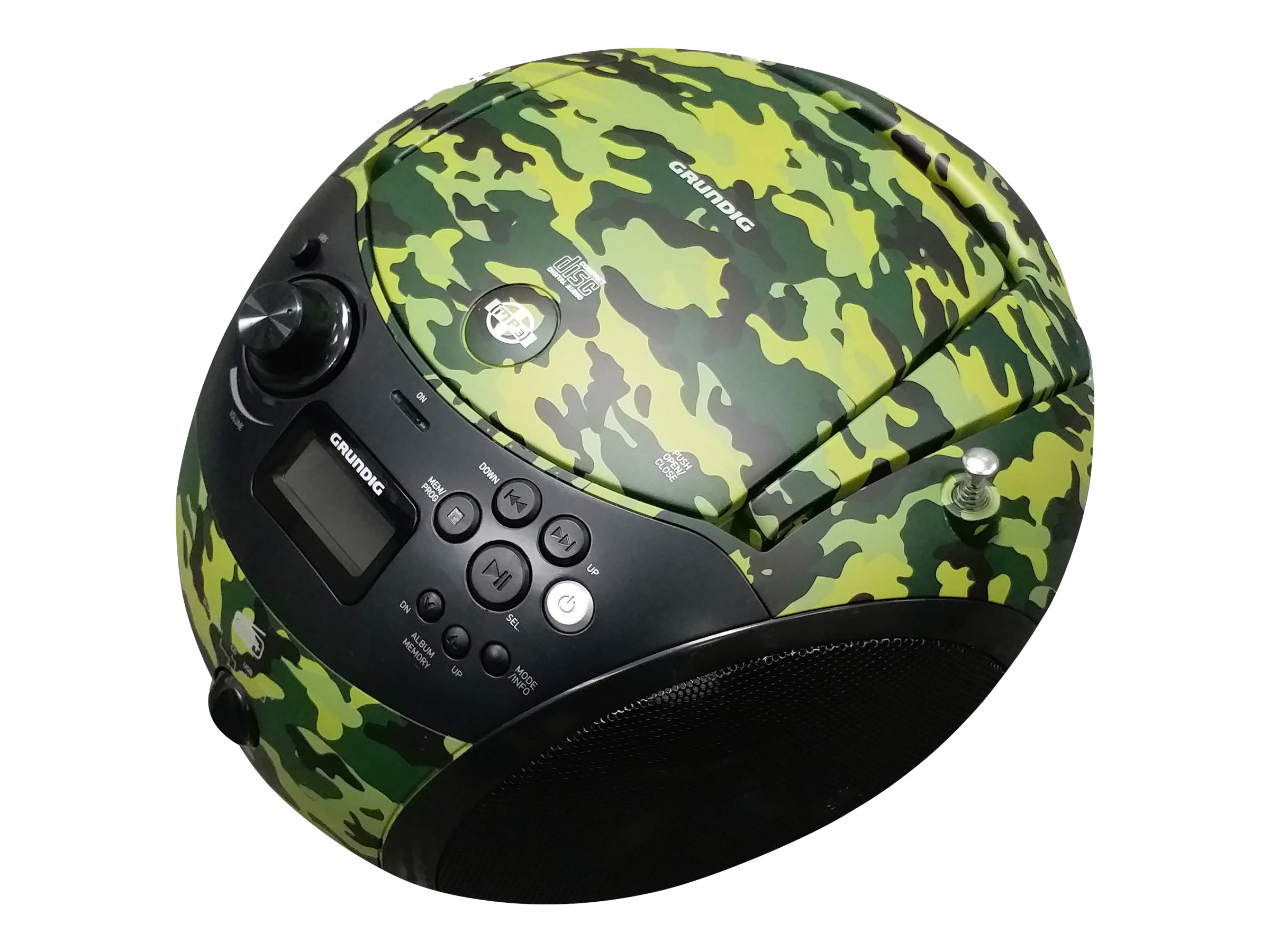 Grundig GRB 4000 BT DAB+ Radio Boombox camouflage