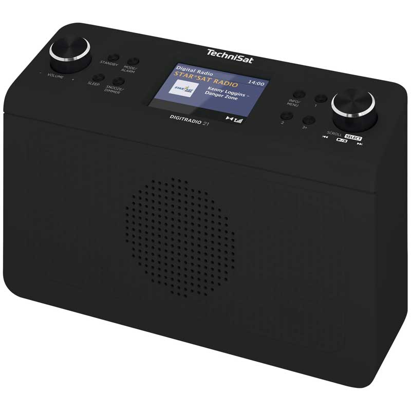 TechniSat DIGITRADIO 21 - DAB+ Unterbau-Küchenradio schwarz