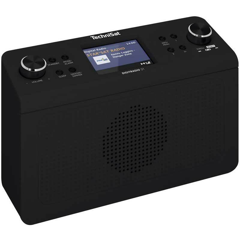 TechniSat DIGITRADIO 21 - DAB+ Unterbau-Küchenradio schwarz