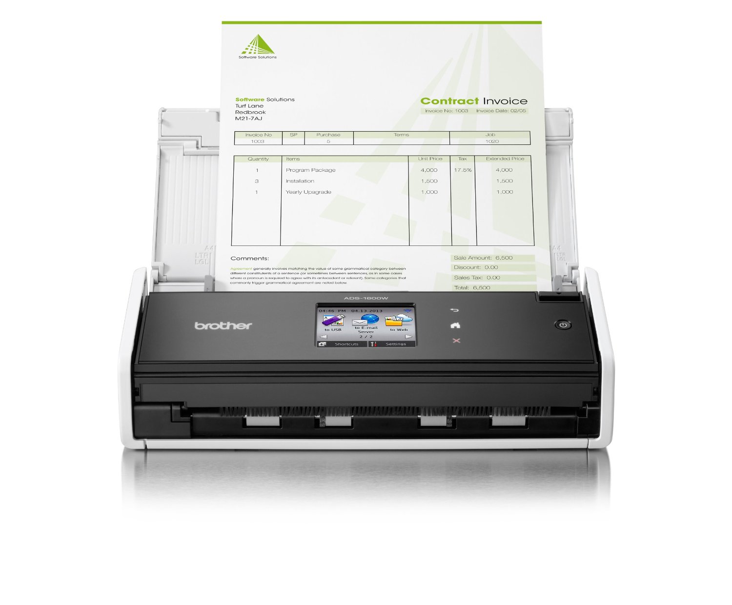 Brother ADS-1600W Dokumentenscanner