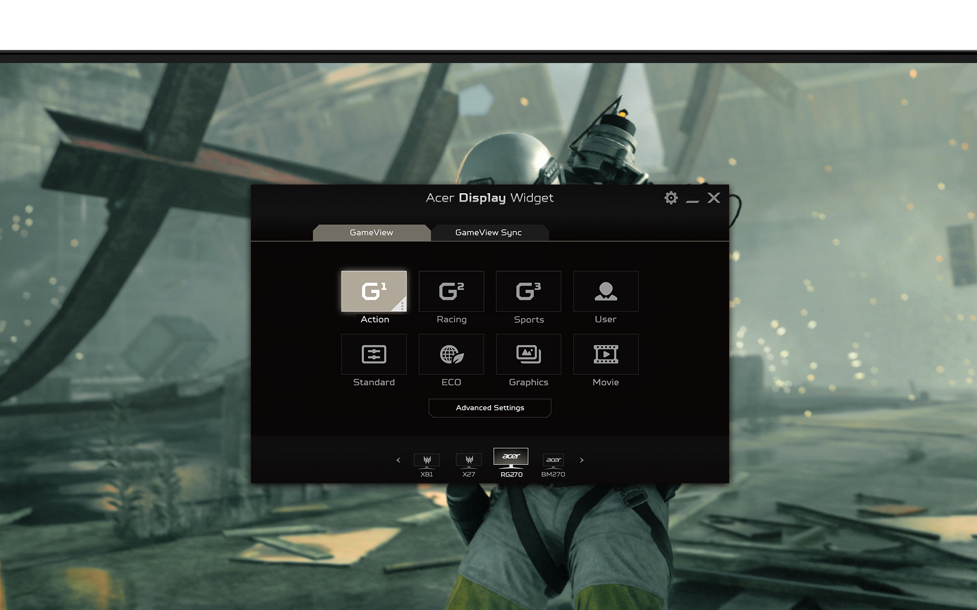 Acer Nitro RG270 69 cm (27 Zoll) Gaming Monitor