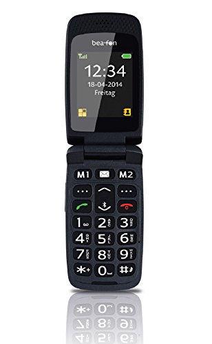 BEAFON SL450 black Handy Großtastentelefon  Klapp-Handy Senioren TOP NEU